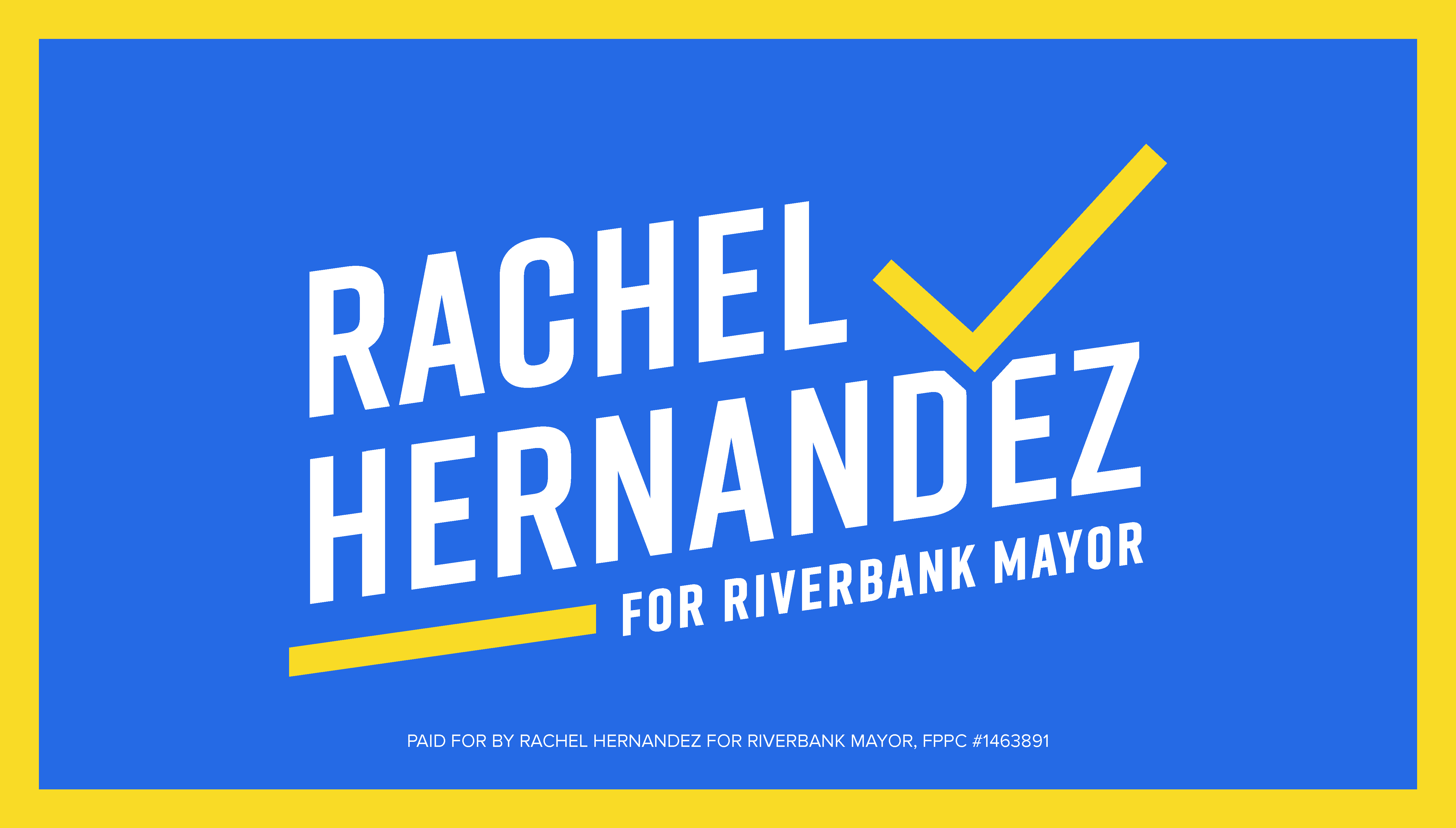 Rachel Hernandez for Riverbank Mayor 2024